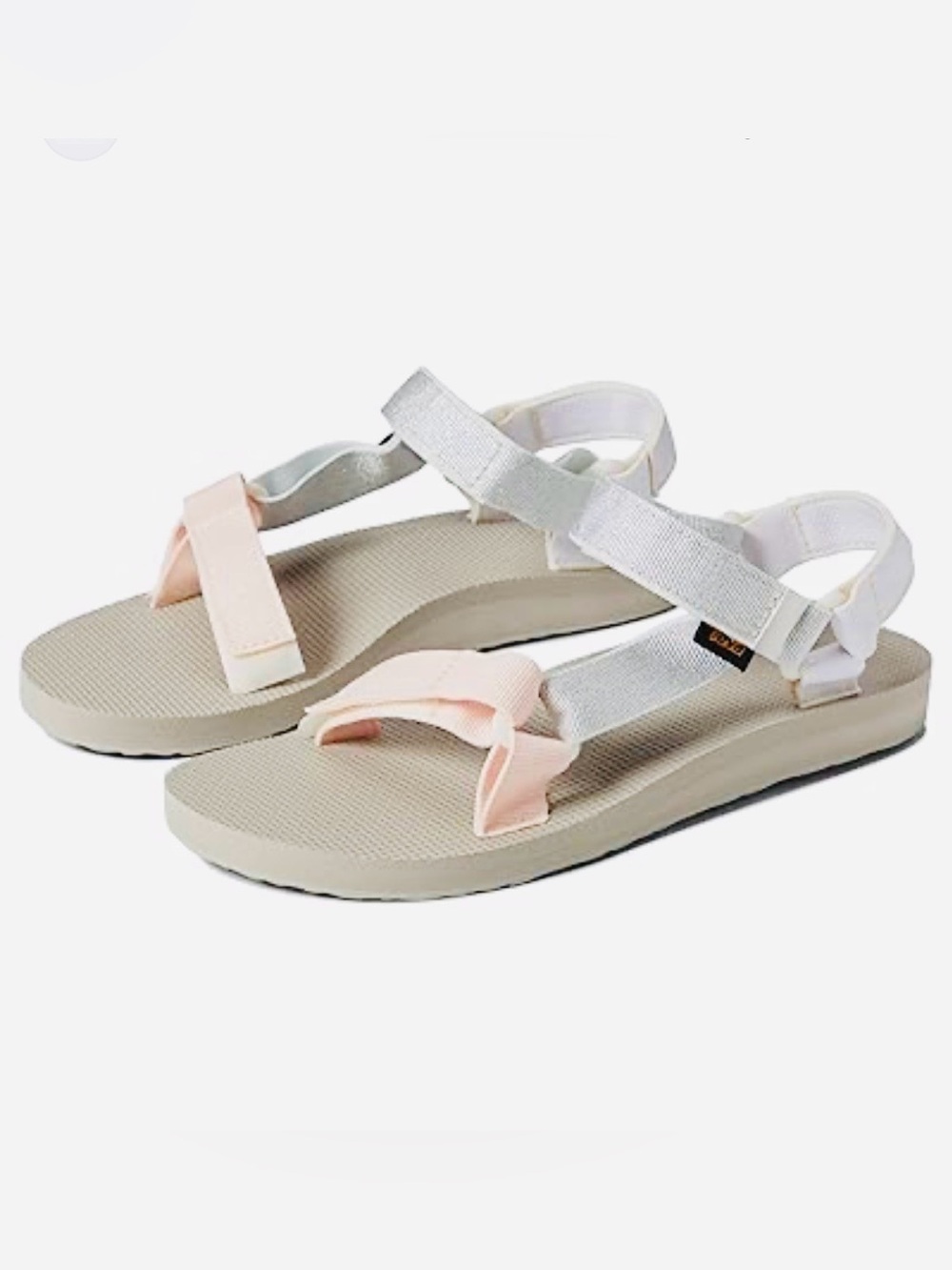 Teva Women's Original Universal Metallic Sandal in Pink/Silver